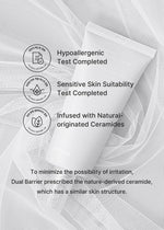Celimax skincare routine with dual barrier skin wearable cream
