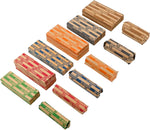 Bundle of penny and quarter wrappers