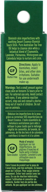 Desert Essence herbal blemish stick tube open angle