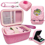 JCHPINE hard carrying case and silicone cover for Bitzee Magicals front view
