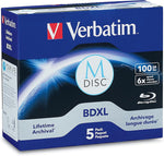 Verbatim M-Disc optical storage media side profile