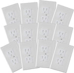 Safety Innovations self-closing babyproof outlet covers front view for home safety.