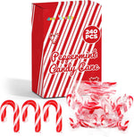 4E's Novelty 25 Pack Mini Candy Canes Bulk - Individually Wrapped, 2-Inch Mini Candy Canes, Classic Peppermint Flavor, for Christmas Treats and Christmas Bulk Stocking Stuffers, Perfect for Kids & Adults - Image 9