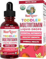 MaryRuth's Organic Toddler Multivitamin Drops,Vegan,Sugar Free,30 Servings | Vitamin A C D E B6 B12 Zinc, Healthy Growth Support, Immunity & Bone Health & Cognitive Function - Image 12