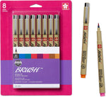 SAKURA Pigma Brush Pen front view packaging