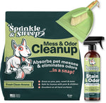 Sprinkle & Sweep: Pet Mess & Odor Cleanup - 15oz Bag - Dog Accident & Mess Clumping Powder, Remove Pee-Poop-Vomit from Hard Surfaces, Ultra-Absorbent - Image 11