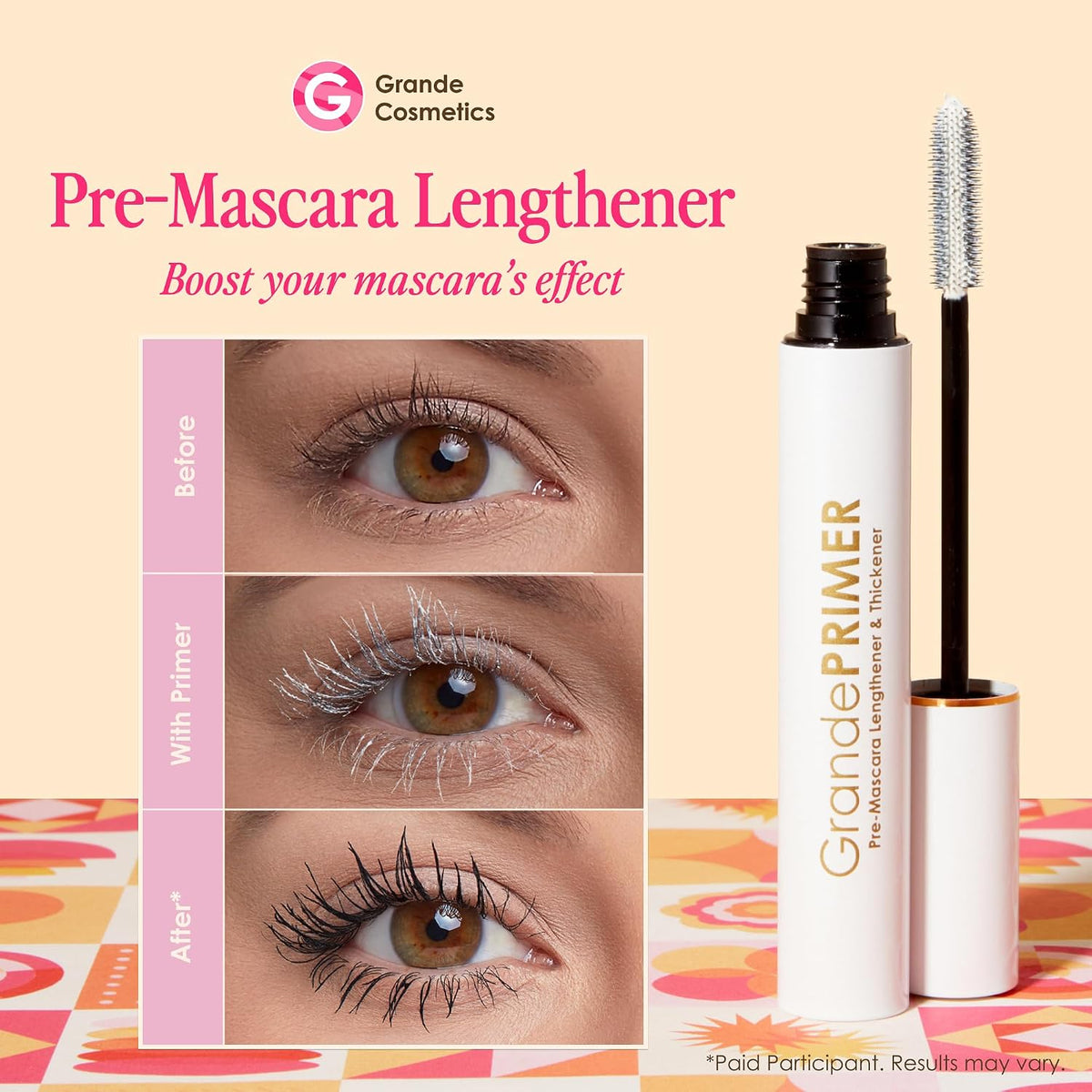 Grande Cosmetics GrandePRIMER wand applicator close up