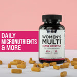 Rule 1 Proteins women multivitamin capsule size and texture