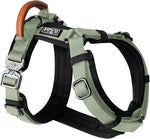 MADE TO ROAM Premium Explorer Harness - Y-Shaped Dog Harness with Adjustable Durable Nylon, Soft Padding, Metal Buckles and Leather Handle for Small, Medium, Large Dogs (Vermont Weekends, Size 4) - Image 10