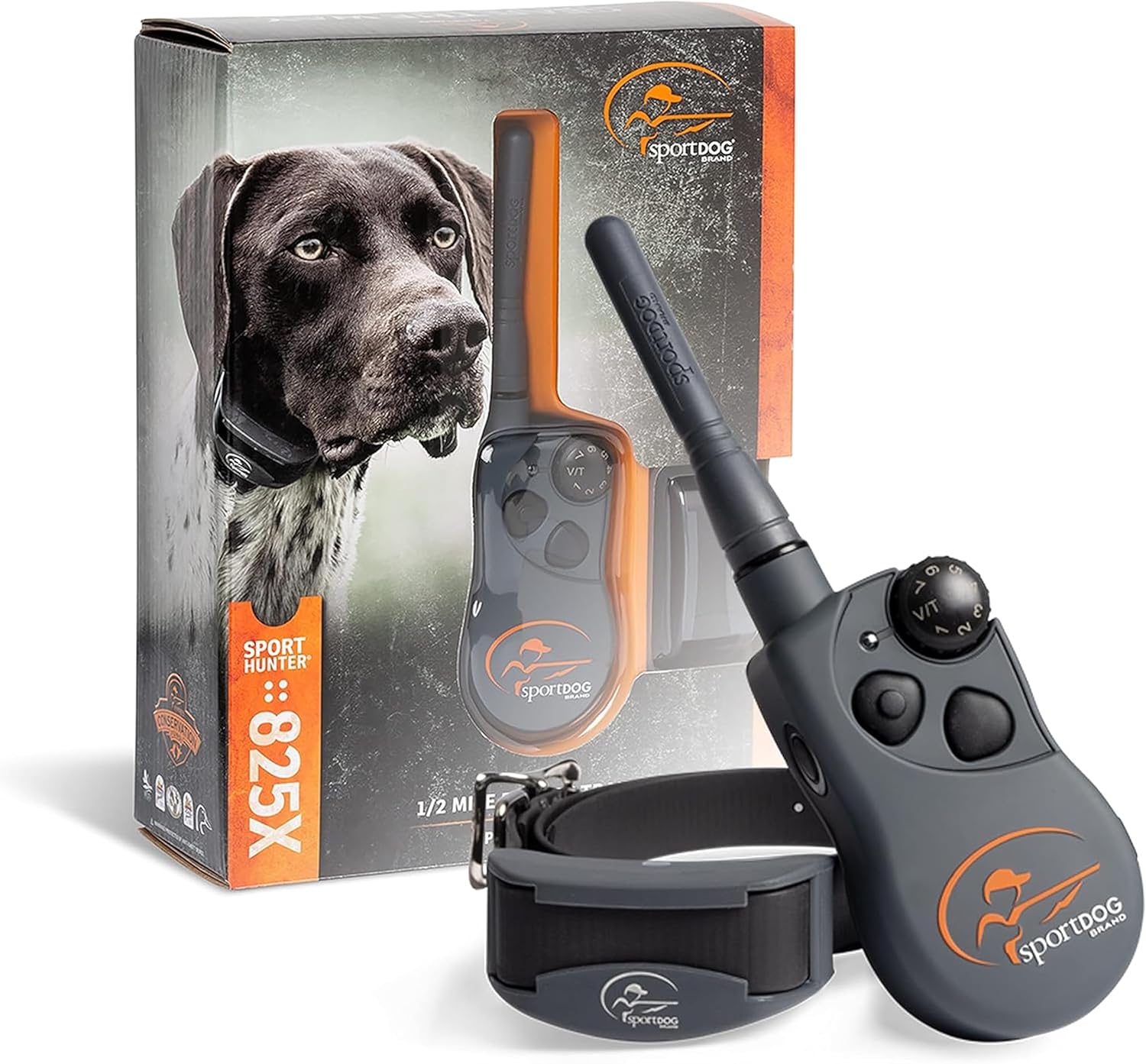 SportDOG SportHunter 825X remote dog training collar front view