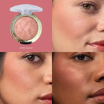 Cruelty free powder blush for face contouring and highlighting