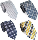Extra-Long Neckties for Big and Tall Men, 63- or 70-Inch, 4-Pack - Image 10
