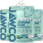 JAWCO Ultra-tough Jawline Chewing Gum | Get a Stronger, Squarer Jawline | Jaw Training Hard Gum | Chisel, Sculpt, Tone your Jaw | 15X Hardness | Facial Fitness Mewing Gum | Mighty Mint (1-Pack) - Image 14