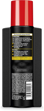 Alpecin 250 ml caffeine shampoo bottle in hand