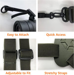 GAIARENA binocular harness back X-strap design