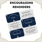 Zarf Islamic Affirmations Cards lifestyle decor setting