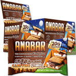 Final Boss Performance Anabar Milk Chocolate Campfire Smores front view high protein snack.