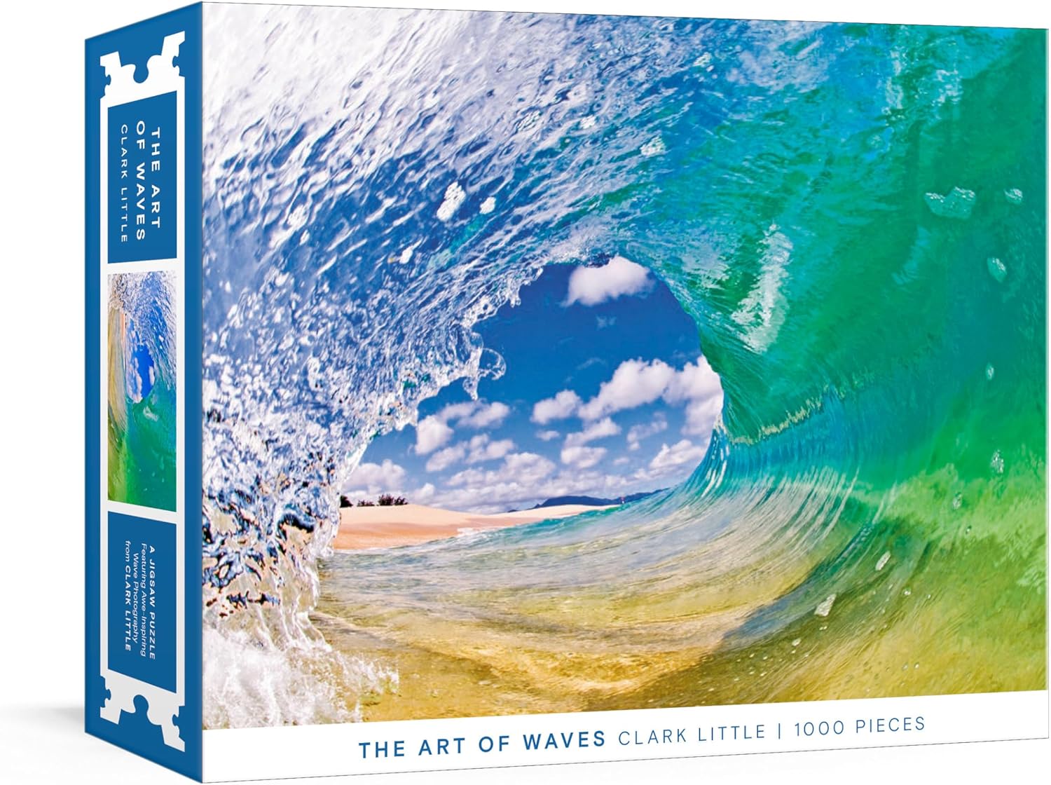 Clark Little: The Art of Waves Puzzle: A Jigsaw Puzzle Featuring Awe-Inspiring Wave Photography from Clark Little: Jigsaw Puzzles for Adults - Image 1