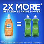 Authentic USA imported Dawn antibacterial liquid soap bottle profile