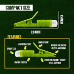 Gator Eyes utility light used for camping outdoors