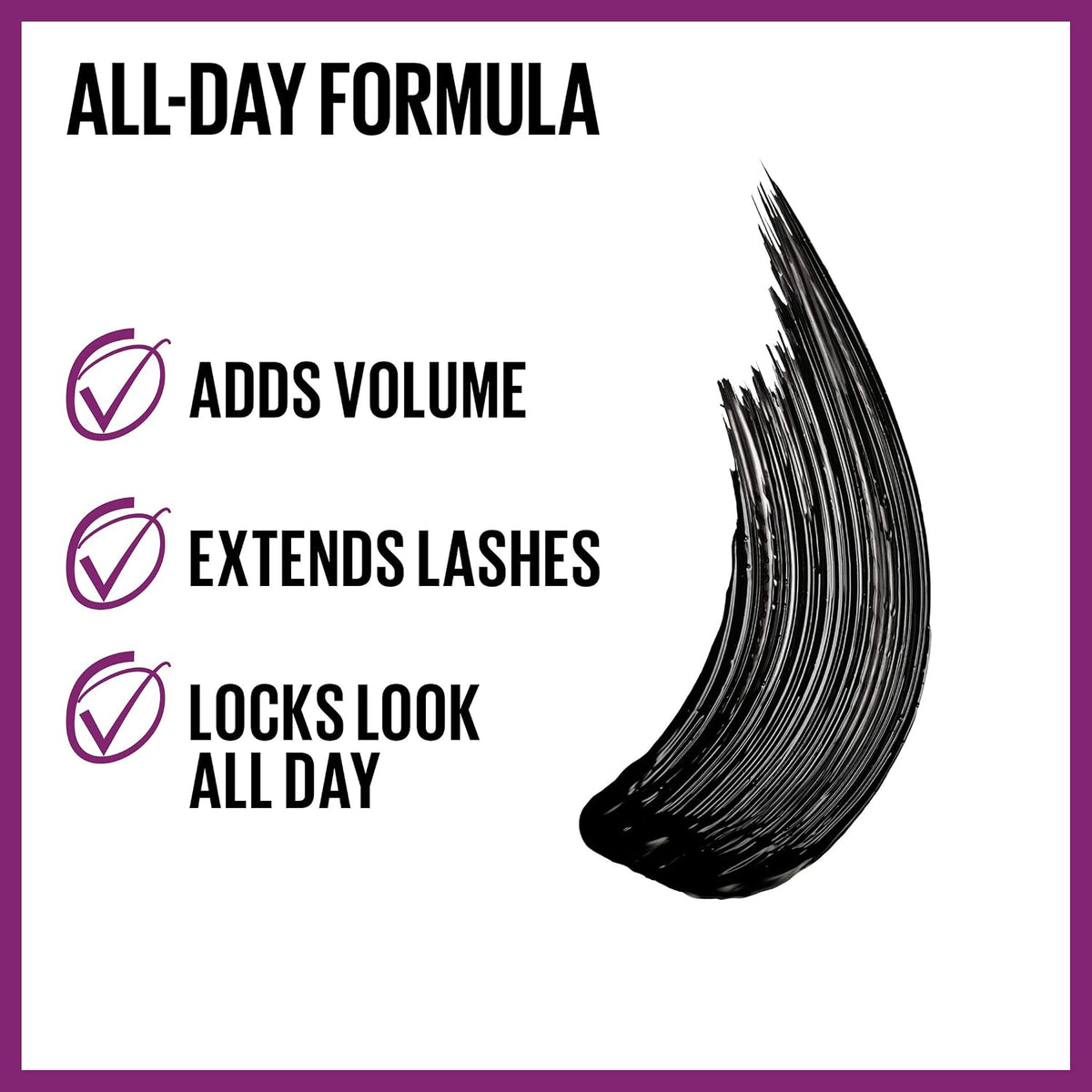 Blackest Black mascara wand detail