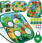 Toy Life Dinosaur Bean Bag Toss game front view for kids