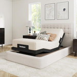 FlexiSpot adjustable bed base front view