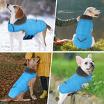 Petglad adjustable pet jacket hook and loop fasteners close up structural view
