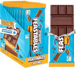 Ten pack MrBeast Feastables milk chocolate king size bars