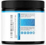 Nutrition facts label on Dorado Nutrition L-Citrulline bottle