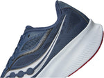 Saucony Men's Cohesion 18 top-down view of lacing and toe box mesh