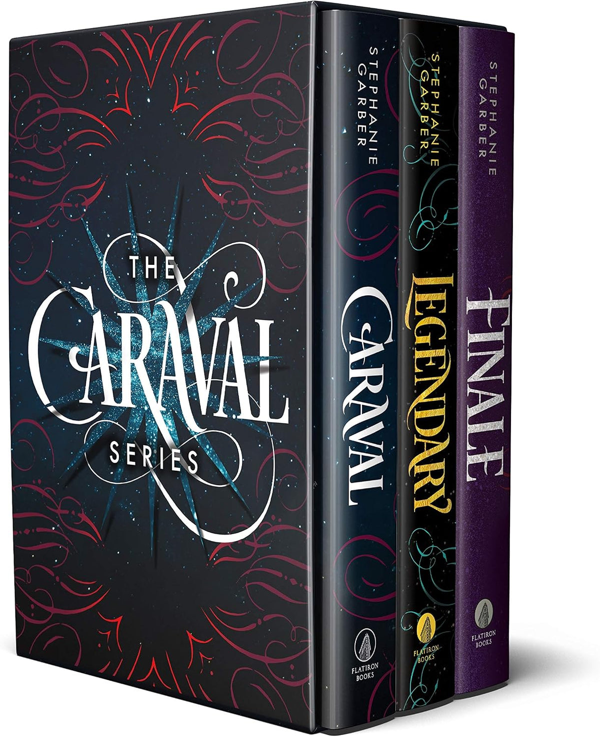 Stephanie Garber Caraval Boxed Set Hardcover front view book trilogy