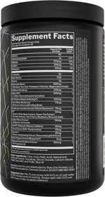 Rule 1 preLIFT supplement nutrition facts panel and ingredient label