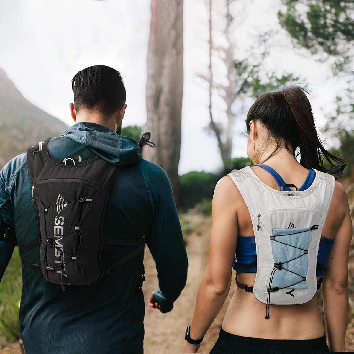 SEMSTY marathon running vest side profile