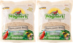 Wagners Safflower Seed wild bird food isolated on white background