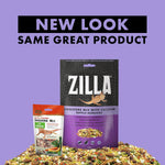 Zilla premium nutrition reptile food mix for tegus and water dragons