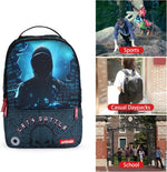 UNIKER travel daypack hidden anti theft pocket