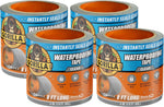 GORILLA Waterproofing Tape, Permanent, Black, 4" x 10', 1-Pack | Weather Resistant Seal for Leaks & Repairs, Air & Moisture Barrier, Bonds Metal, Plastic, Wood, Rubber & Vinyl - Image 12