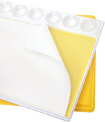 Masterson Sta-Wet palette open view showing sponge and paper layout