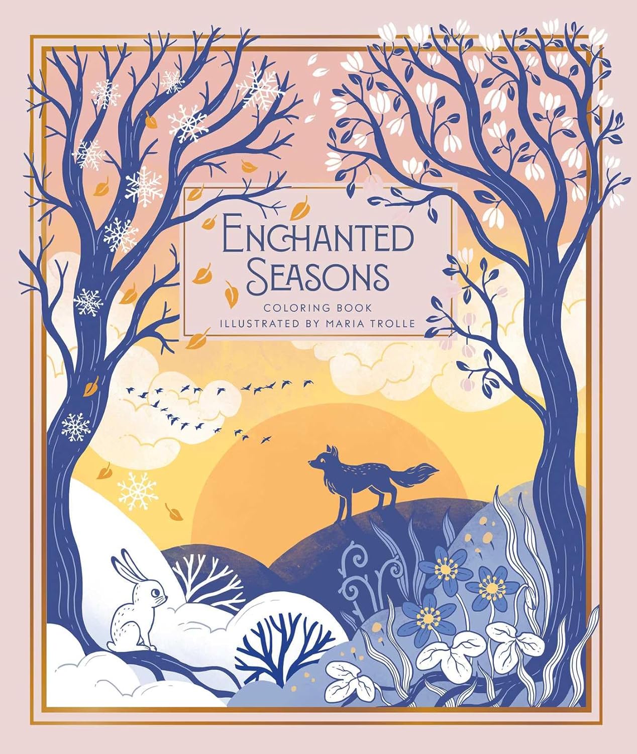 Enchanted Seasons: Coloring Book (Maria Trolle) - Image 1