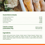 Authentic Smallbatch shelf stable raw cat food ingredients list view