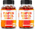 Pumpkin Seed Oil Gummies 4000mg Sugar Free Gummy Supplement with Pumpkin Seed Extract for Adults - Delicious Orange Flavor , Non GMO - Gluten Free , Vegan Supplement & USA Made (60 Capsules) - Image 9