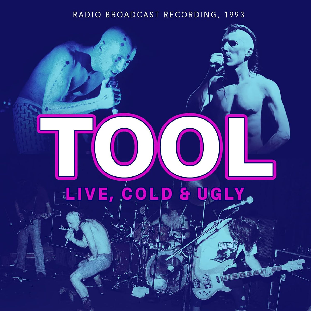 Tool Live Cold And Ugly 1993 Audio CD front view collectible music album