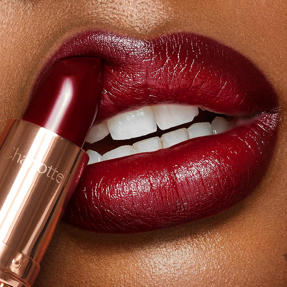 Charlotte Tilbury lipstick bullet texture detail