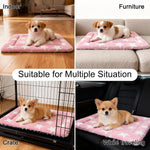 Side profile of 1.5 inch thick cozy dog cage cushion