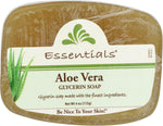 Clearly Natural Essentials Aloe Vera glycerin soap front view