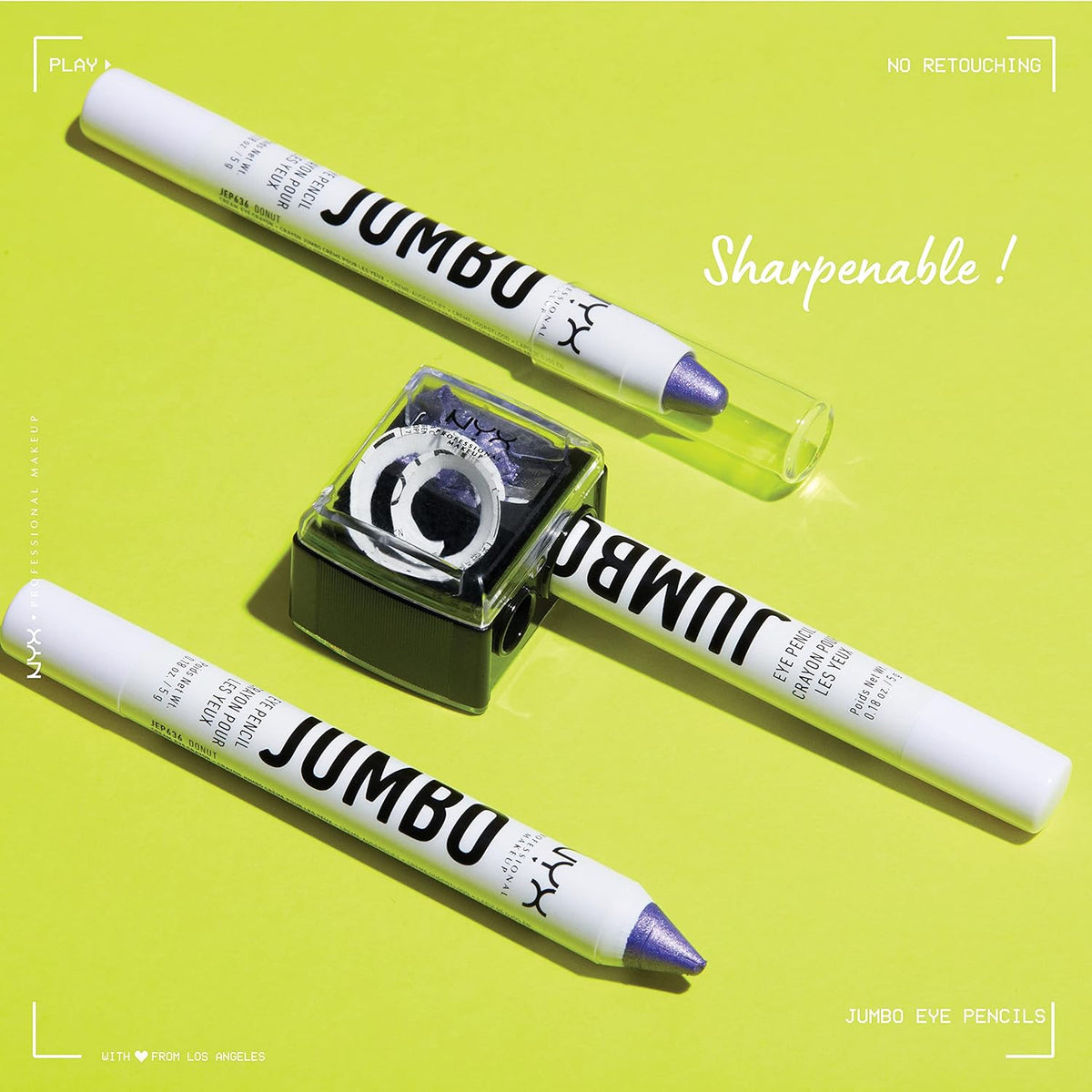 NYX Yogurt jumbo eye crayon lifestyle application view
