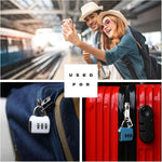 UP Security travel lock used on a backpack