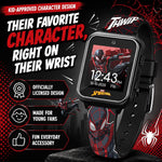 Accutime Marvel Spider-Man smartwatch touchscreen display