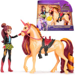Unicorn Academy Valentina doll and Cinder front view